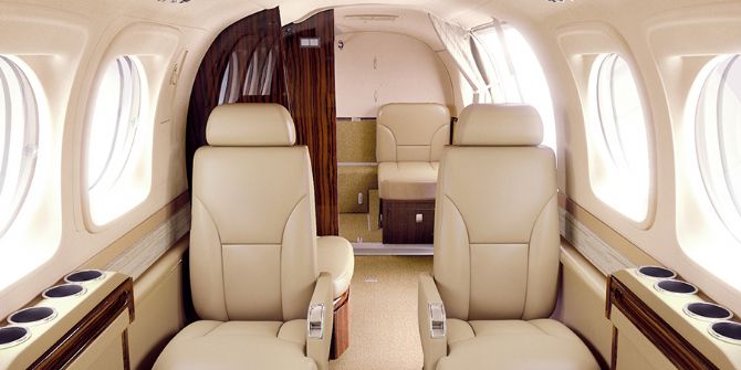 Luxury interiors at Aero Caribe